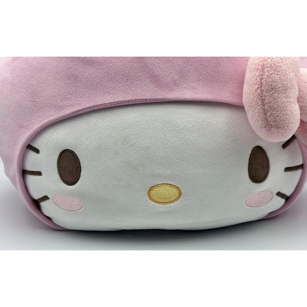 Sanrio Hello Kitty & Friends Spring Plush Pail Pink Easter Halloween Basket